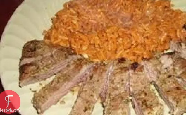 ستيك مكسيكي مشوي