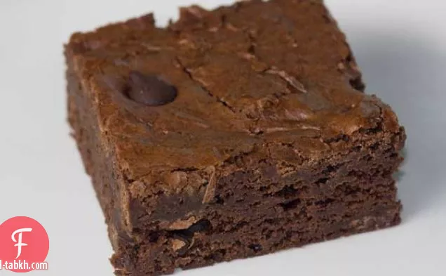 براونيز طبق زجاجي