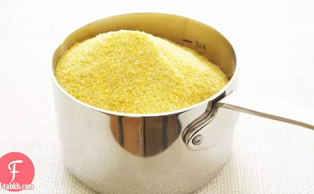 خبز الذرة النباتي