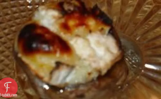 فطر محشي بالجبن