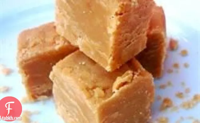 أسهل حلوى زبدة الفول السوداني