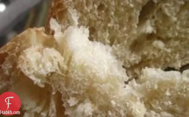 العسل الحلو الخبز الفرنسي