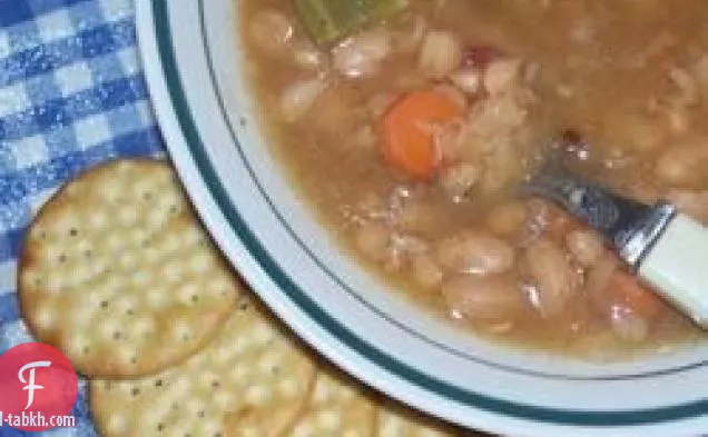 حساء الفاصوليا