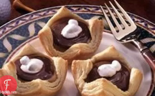 مطبخ كامبل الشوكولاته زبدة الفول السوداني الكؤوس