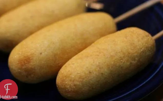 خبز الذرة النباتي