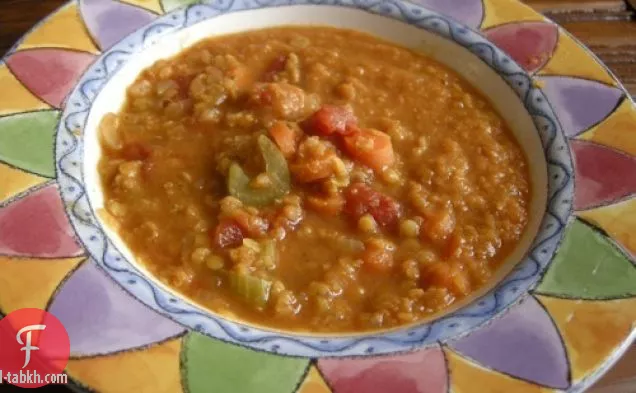 شوربة العدس المغربية