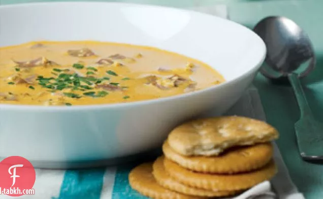 شوربة ثوم كريمية على الطريقة الإسبانية