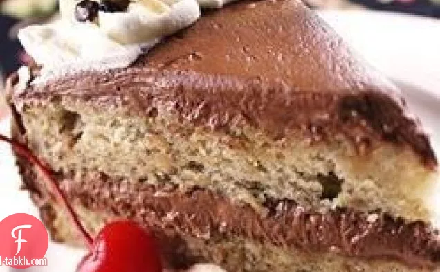 كعكة الموز الجوز