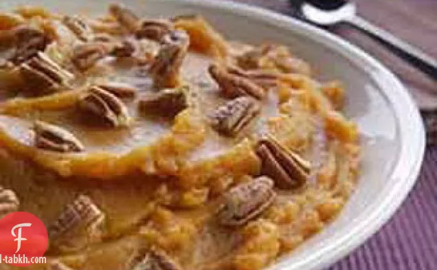 البطاطا الحلوة المهروسة القيقب