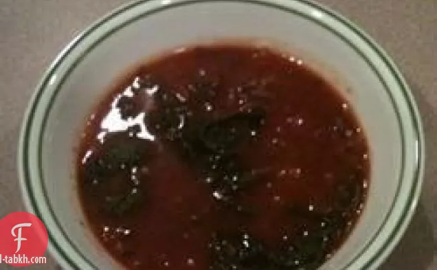 شوربة السبانخ بالفطر