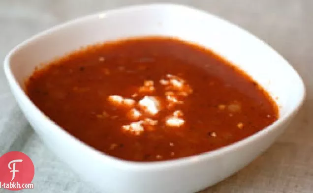 عشاء الليلة: حساء الطماطم بروفين إرمال مع تشيرفير