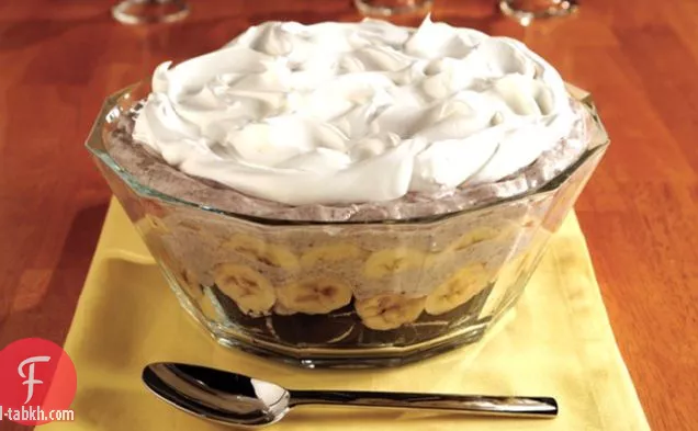 الموز أوريو pudding الحلوى