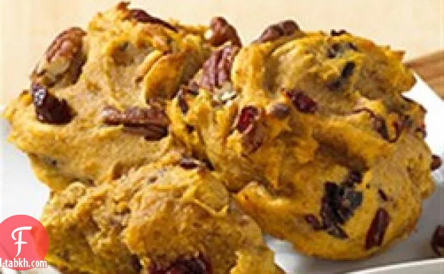 كوكيز بهارات العسل واليقطين الخالية من الغلوتين