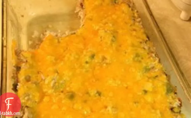 طاجن أرز التونة