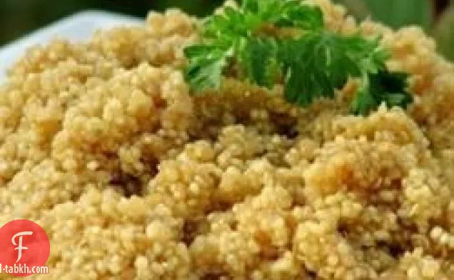 الكينوا مع النكهات الآسيوية