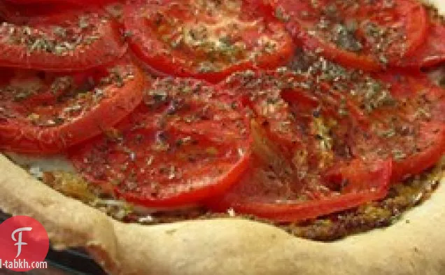 تارت أو موتارد (فطيرة الطماطم والخردل الفرنسية)
