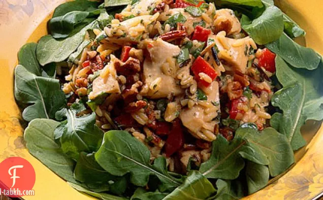 سلطة الدجاج والأرز