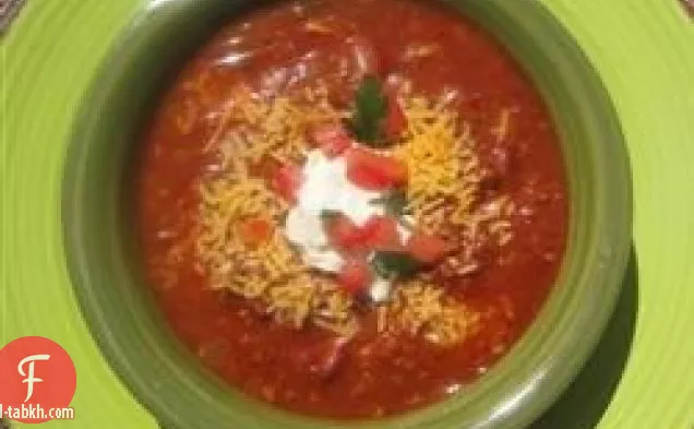 شوربة الفلفل الحار