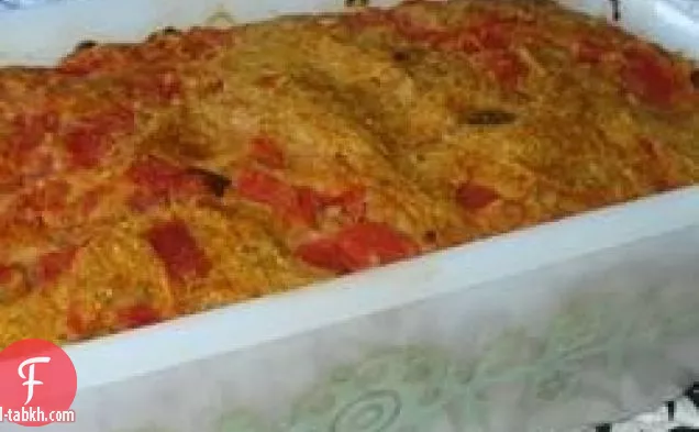 رغيف لحم دجاج حريف