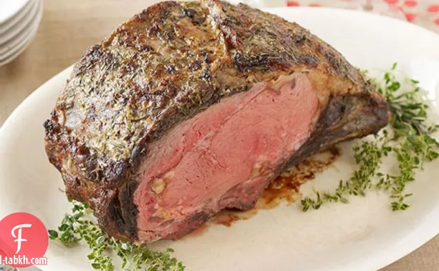 الثوم والأعشاب-ضلع رئيسي متقشر