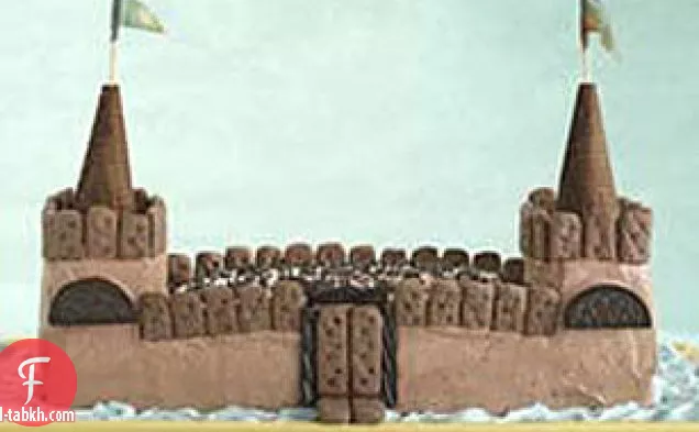 كعكة القلعة في العصور الوسطى