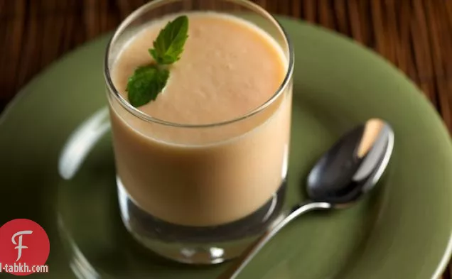 شوربة الشمام بالزنجبيل المبرد