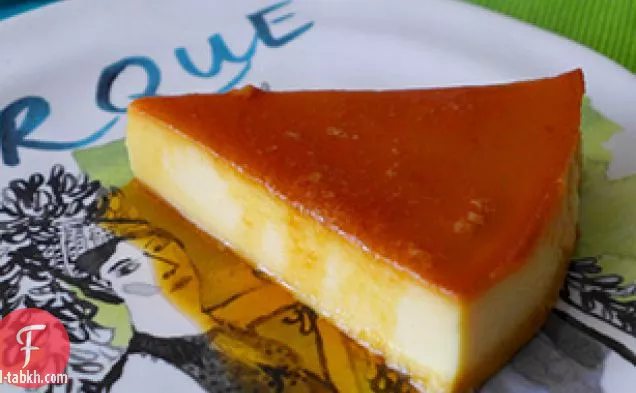 فلان دي كازو-فطيرة الجبن الكريمي