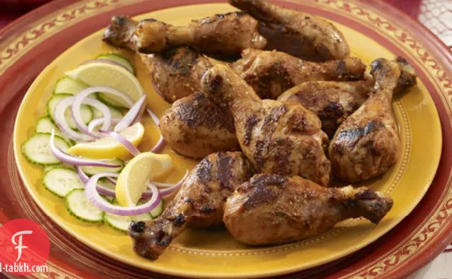 دجاج تندوري باربكيو هندي