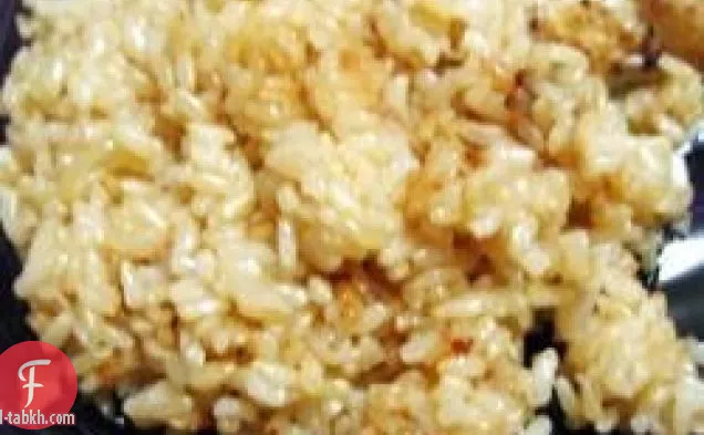 البصل الأرز بيلاف
