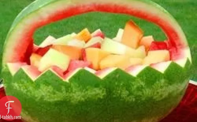 سلطة البطيخ