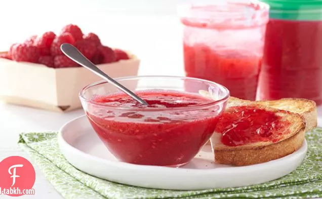 30 دقيقة إلى محلية الصنع بالتأكيد.مربى فريزر جيلي توت العليق