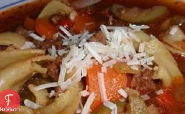 شوربة تورتيليني شارلوت