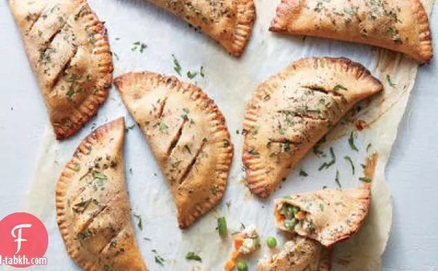 سمك الهلبوت المشوي مع الفلفل الحلو وسلطة البلسم