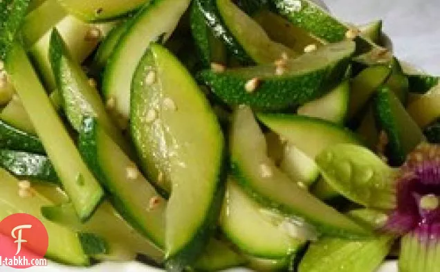 كوسة على الطريقة الآسيوية