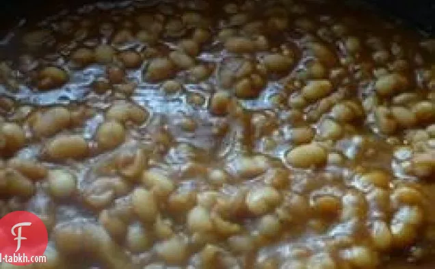 طباخ بطيء الفاصوليا محلية الصنع