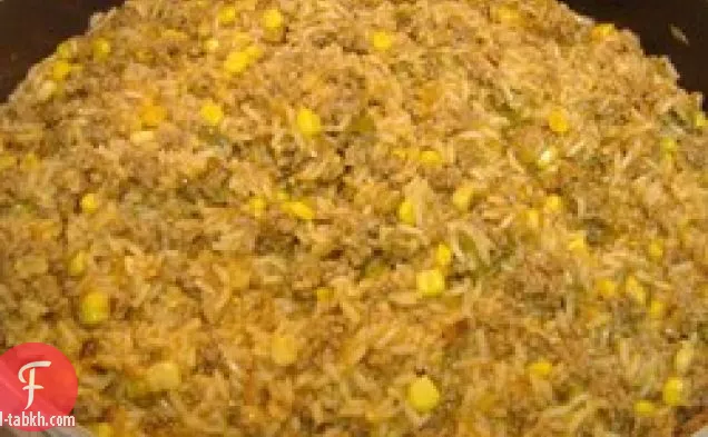 الأرز الاسباني سمين