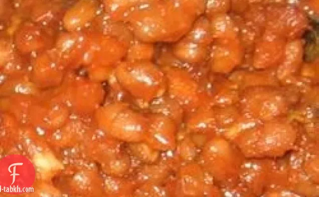 فاصوليا مخبوزة بسيطة
