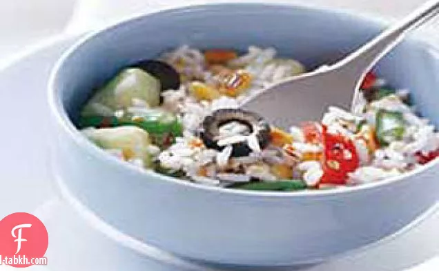 سلطة أرز البحر الأبيض المتوسط