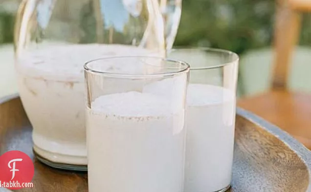 حليب الأرز المعطر بالقرفة