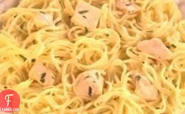 باستا انجيل هير بالليمون والدجاج