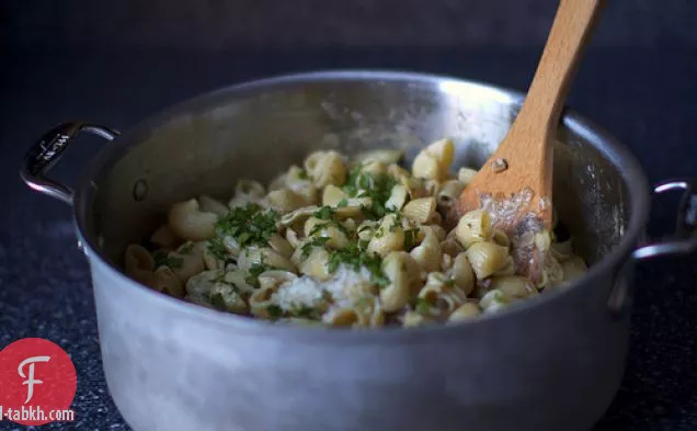باستا مارسالا بالفطر مع الخرشوف