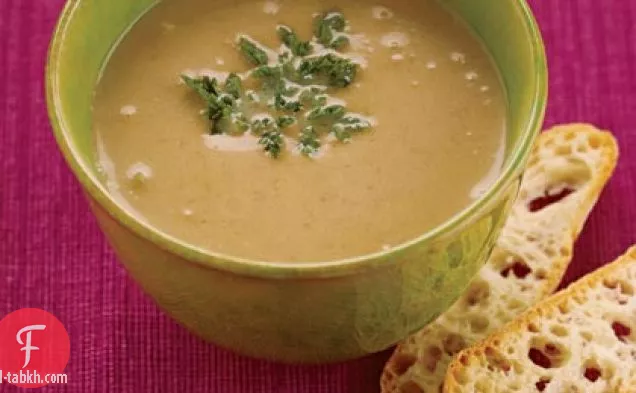 شوربة الخرشوف الكريمية