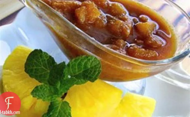 صلصة الأناناس الآسيوية