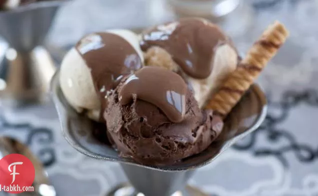 الشوكولاته زبدة الفول السوداني حلوى مثلجات