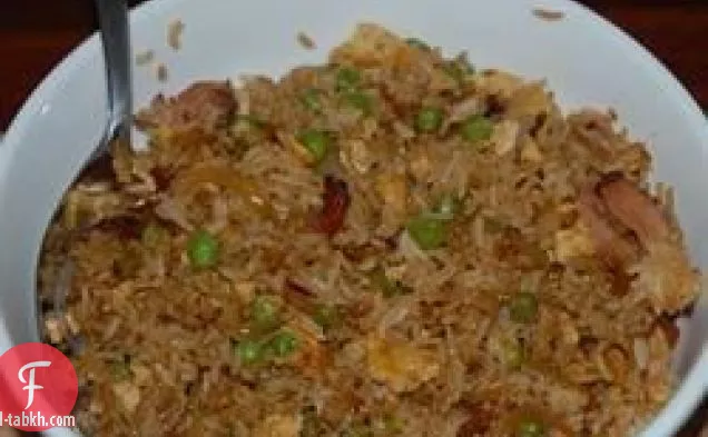 أرز إندونيسي مقلي (ناسي جورينج)