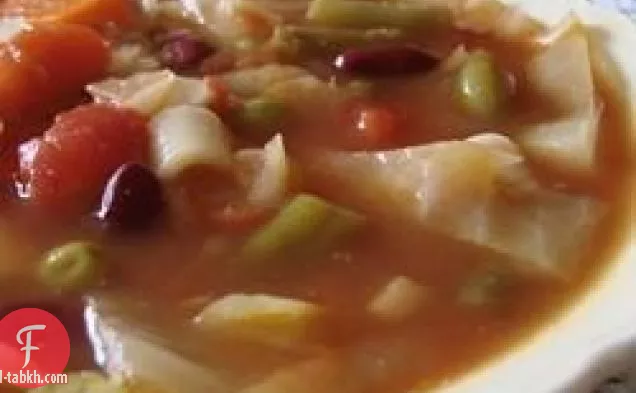 حساء الخضار الإيطالي