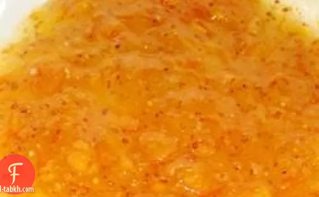 غمس صلصة الروبيان جوز الهند
