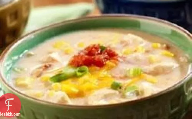 حساء الدجاج والذرة