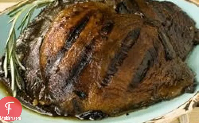 فطر بورتوبيللو مشوي