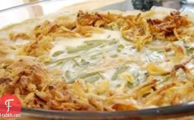 طاجن الفاصوليا الخضراء أنا
